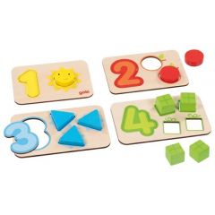 Sestavljanka - števila 1-4