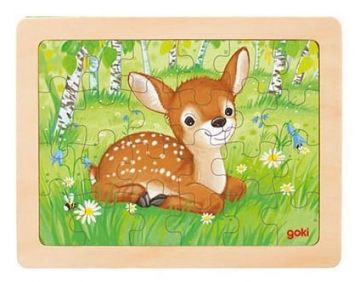 Puzzle gozdne živali - srnica