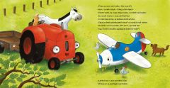 Mali traktor bi rad letel