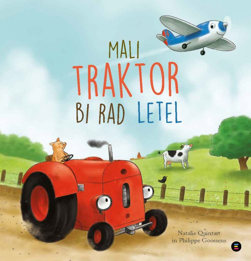 Mali traktor bi rad letel
