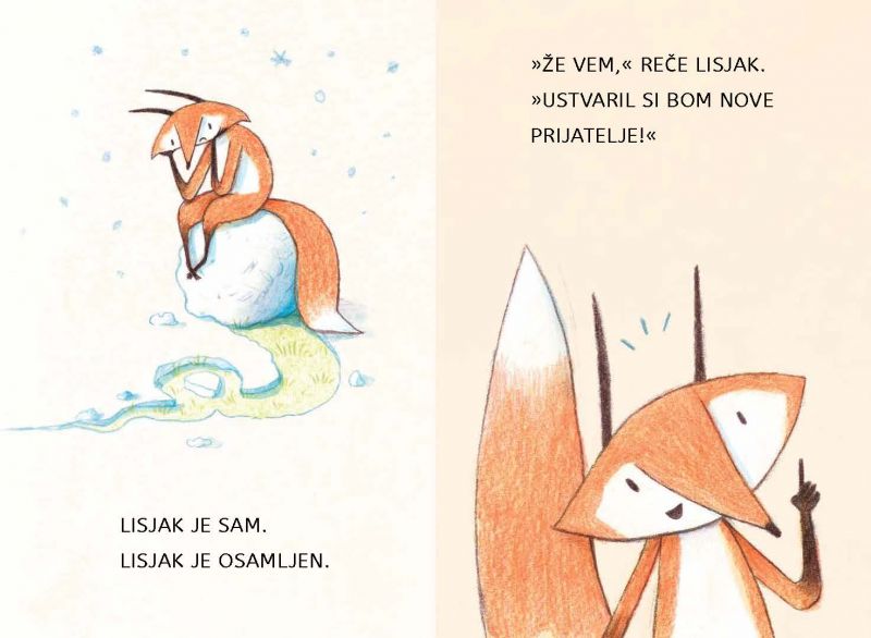 Lisjak proti zimi