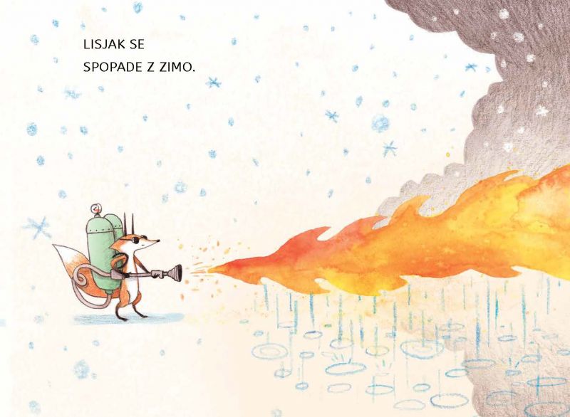 Lisjak proti zimi